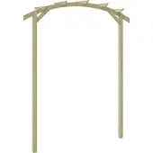 Syfax Garten-Pergola Kiefernholz Imprägniert 180x210x40 cm