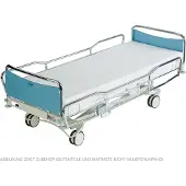 Lojer Krankenhausbett ScanAfia XS 480, Trendelenburg, Chromgestell