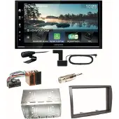 Kenwood DMX7722DABS Android Auto CarPlay Einbauset für Fiat Ducato Boxer Jumper