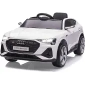 Jamara Ride-on Audi e-tron Sportback weiß 12V 2,4GHz