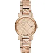 Burberry Damenuhr The City BU9146, INOX, Roségold