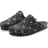 Vivance Pantolette Pantolette, Clog, Pantoffel, Hausschuh, schwarz Größe 39