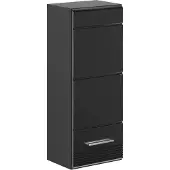 GuenstigEinrichten Xonox.home Hängeschrank Linus BxHxT 30 x 77 x 23 cm Frontfarbe schwarz