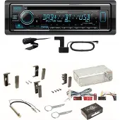 Kenwood KDC-BT740DAB Digitalradio Bluetooth Einbauset für Audi A3 8L
