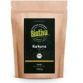 Biotiva Kurkuma Pulver Bio 1000 g