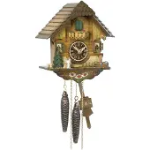 Trenkle - 1502 - Chalet-Kuckucksuhr - 1-Tag-Kettenzugwerk - Kuckuck Classic