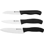 Gräwe Keramikmesser-Set 3-tlg., Serie Cerahome