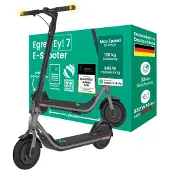 EGRET E-Scooter mit Straßenzulassung (ABE), 18,5 kg leicht, 10" Luftreifen, 882 W Bosch Motor, 30 km Reichweite, 130 kg Traglast, Blinker, App – Ey! 7