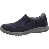 Jomos Slipper in Blau, hergestellt aus hochwertigen Materialien und ausgestattet mit seitlichem Gummizug