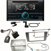 Kenwood DPX-7300DAB Bluetooth Digitalradio Einbauset für Skoda Octavia 2 Yeti 5L