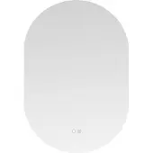 Zumaline Ovaler LED-Badezimmerspiegel mit Beleuchtung und Heizung, 736 lm, 3000+4000+6000 K, IP44, transparent - LUSTRO D3002