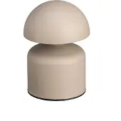 Luxus Europe - Tischlampe Touch Vicky Taupe - Kabellose LED-Tischlampe für den Innenbereich – USB-C wiederaufladbar