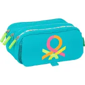 Benetton Allzwecktasche Summer Blau 21,5 x 10 x 8 cm