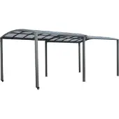 Tepro Pavillon Chicago 290 x 302-560 cm anthrazit