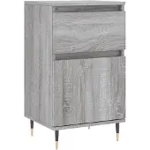 vidaXL Sideboard Grau Sonoma 40x35x70 cm Holzwerkstoff