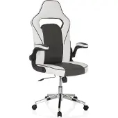 MyBuero Gamingstuhl GAME SPORT PRO Kunstleder Höhenverstellbarer Computerstuhl, Bürostuhl mit abklappbaren Armlehnen