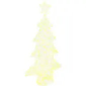 Syfax Weihnachtsbaum mit 160 LEDs Warmweiß 150 cm Acryl