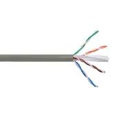 HomeShopXL CAT6 UTP Ethernet-Kabelrolle 305 m – CCA – Grau - 305 Meter [20047]