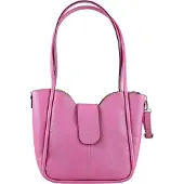 Collezione alessandro Schultertasche Nizza aus weichem Leder, Italy von
