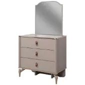AEA Komplette Jugenbett Kindermöbel Kinderbett Beige Holz Set 5tlg Modern