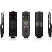 Dreambox RC10 - TV - RF Wireless - Drucktasten - Schwarz