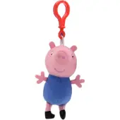 Jazwares Peppa Wutz Plüschanhänger (12cm) George