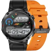 Gravity GT21-2 Smartwatch + Orange Silikonarmband