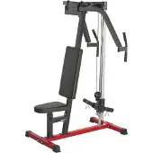 SucceBuy Butterfly Maschine Verstellbare Kraftstation für Rücken- und Muskeltraining