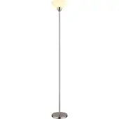 Globo Lighting Stehleuchte Metall Nickel matt, 1x E27