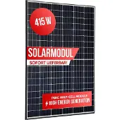 Jet-Line Solarmodul Modul Solarpanele für Solaranlage 415 W black Frame