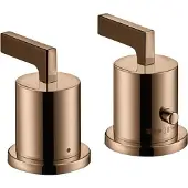 Hansgrohe Fertigmontageset Axor Citterio 2-L-W-Ran-Arm, m TH, HG, pol. r gol