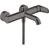 Hansgrohe Wannen-Einhebelmischer Axor Citterio M AP, Ausl. 200mm, brushed black chrome