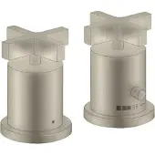 Hansgrohe Fertigmontageset Axor Citterio 2-L-W-Ran-Arm, m TH, KrG, brush. ni.