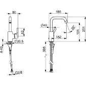 Hansa 56432203 EHM WT-Batt. HANSAPALENO 5643 Ausld.