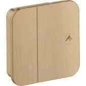 Hansgrohe AXOR One Absperrventil Unterputz, 45771140, Farbe: Brushed Bronze