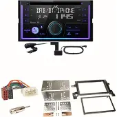JVC KW-DB95BT Bluetooth Digitalradio Einbauset für Suzuki Grand Vitara JT