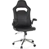 MyBuero Gamingstuhl GAME SPORT PRO Kunstleder Höhenverstellbarer Computerstuhl, Bürostuhl mit abklappbaren Armlehnen