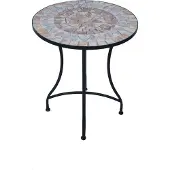 Primaster Tisch Provence Ø 60 cm, Höhe 72 cm, rund, Mosaik