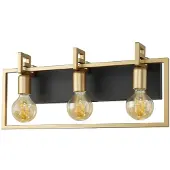 ITALUX PRIMERO WL-44003-3-BK-GD Wandleuchte