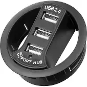 Pro 93893, USB 2.0, USB 2.0, 480 Mbit/s, Schwarz, 1,5 m, RoHS