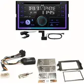 JVC KW-DB95BT Bluetooth Digitalradio Einbauset für Suzuki SX4 Fiat Sedici