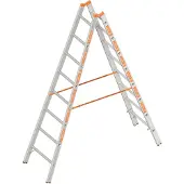 Layher Topic 1039 Sprossenstehleiter 2x8 Sprossen