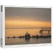 Raxxa Premium-Puzzle "Morgenidylle in Niendorf", 1000 Teile