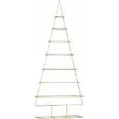 Syfax Metall Weihnachtsbaum Gold 209 cm Pulverbeschichteter Stahl