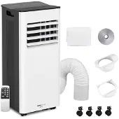 HOME DELUXE Mobile Klimaanlage KIMO - 9000 BTU | mobile Klimaanlage, mobiles Klimagerät, Fensterabdichtung, Abluftschlauch