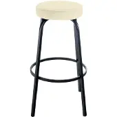 CLP Barhocker Kamari Samt - creme
