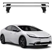 Menabo Dachträger Grundträger für Toyota Prius V 2022-2025 Alu Grau 2tlg