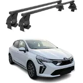 Menabo Dachträger für Mitsubishi Colt VII Schrägheck 2023-2025 Stahl Schwarz 2x