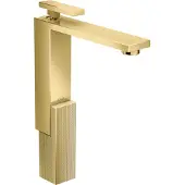 Hansgrohe Einhebel-Waschtischmischer AXOR EDGE 280 m AG polished gold optic Diamantschliff polished gold optic Diamantschliff