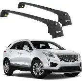 TURTLE DACHTRÄGER AIR-2 , Schwarz CADILLAC XT5 ALL 2016 - 2024 (SUV)